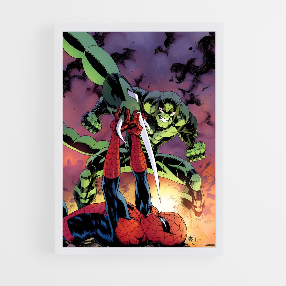 ap-scorpion spider-man-2 cadre Blanc