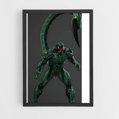 ap-scorpion spider-man-9 cadre Noir