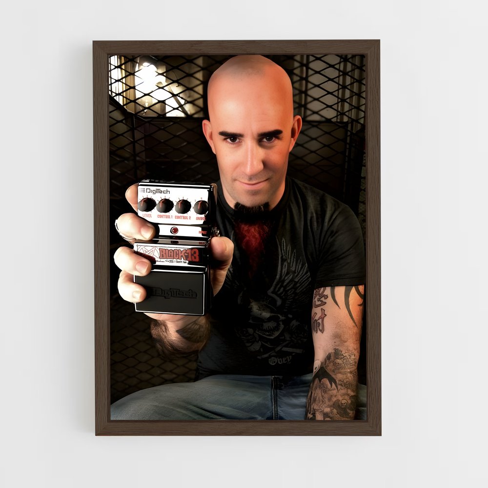 ap-scott ian-1 cadre Bois foncé