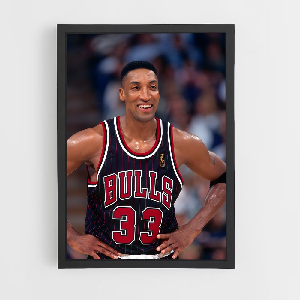 ap-scottie pippen-1 cadre Noir