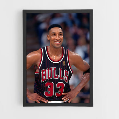 ap-scottie pippen-1 cadre Noir