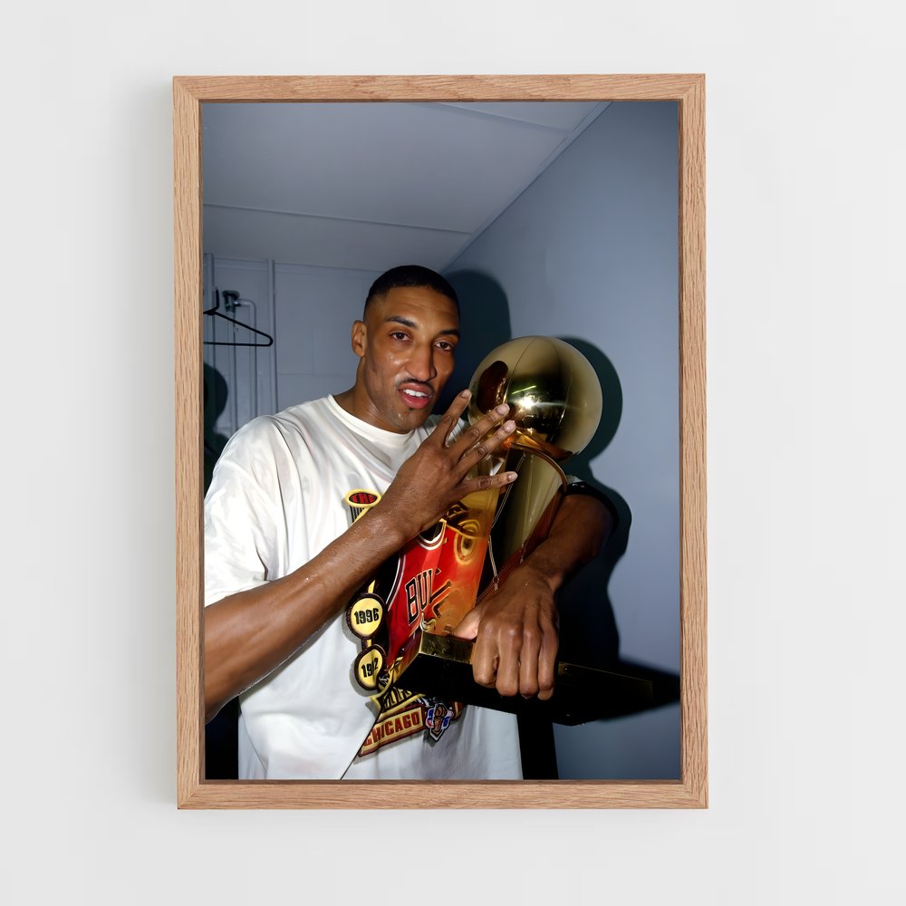 ap-scottie pippen-3 cadre Bois clair