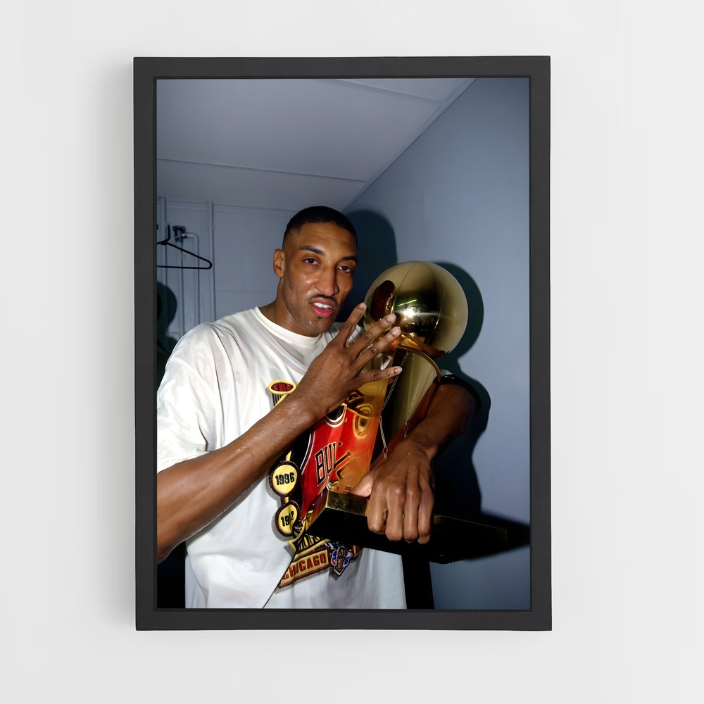 ap-scottie pippen-3 cadre Noir