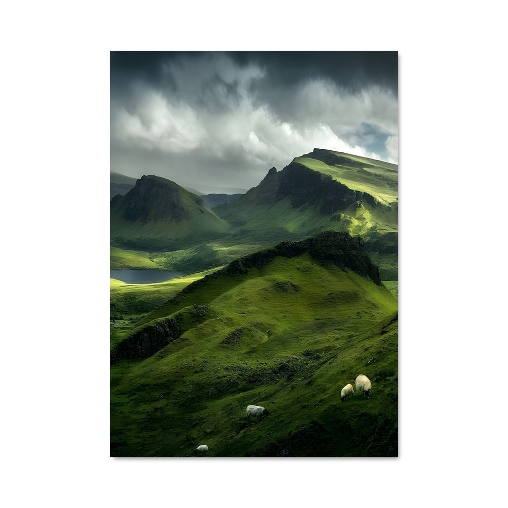 Poster Highlands Éternels