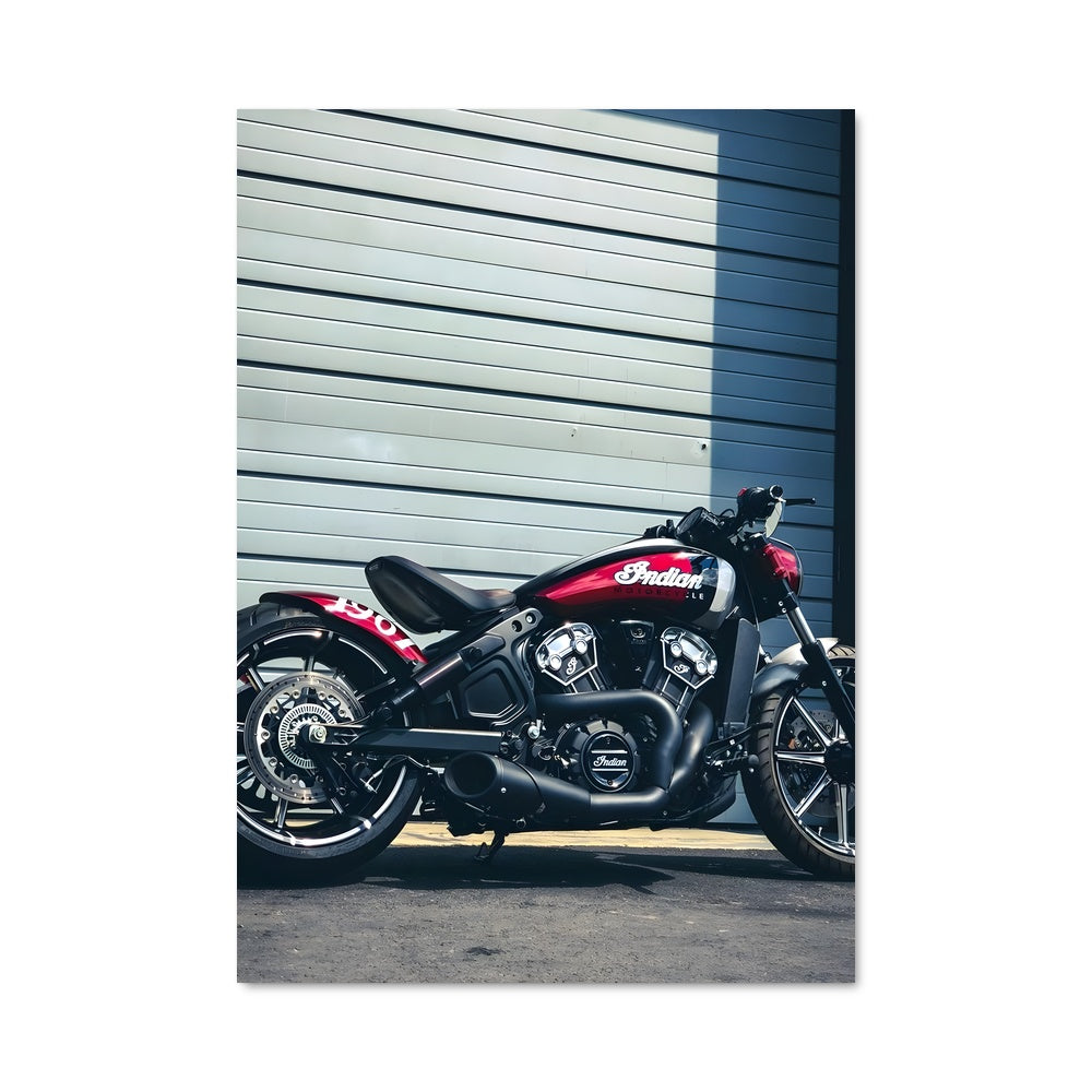 Poster Chrome et Carburant