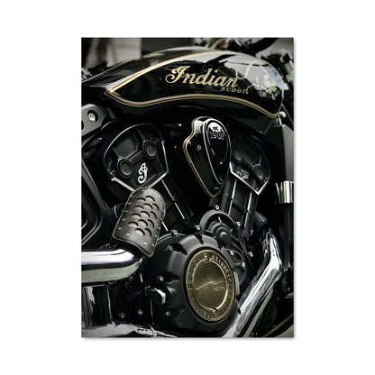 Poster Moteur d'Or