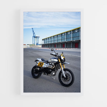 ap-scrambler 1200 xe-1 cadre Blanc