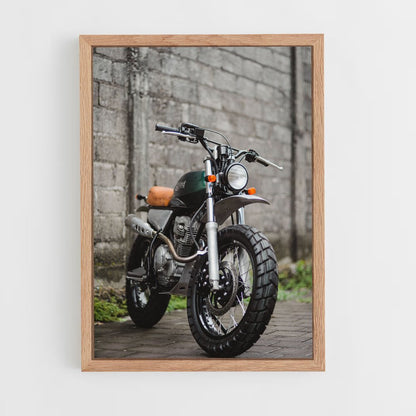 ap-scrambler cafe racer-1 cadre Bois clair