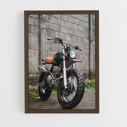 ap-scrambler cafe racer-1 cadre Bois foncé