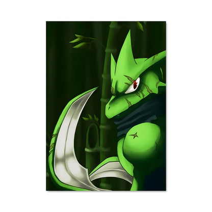 Poster Scyther le Héros Cartoon