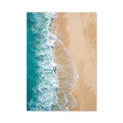 Poster Sable et Mer