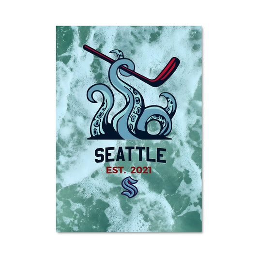 Poster Kraken Émeraude