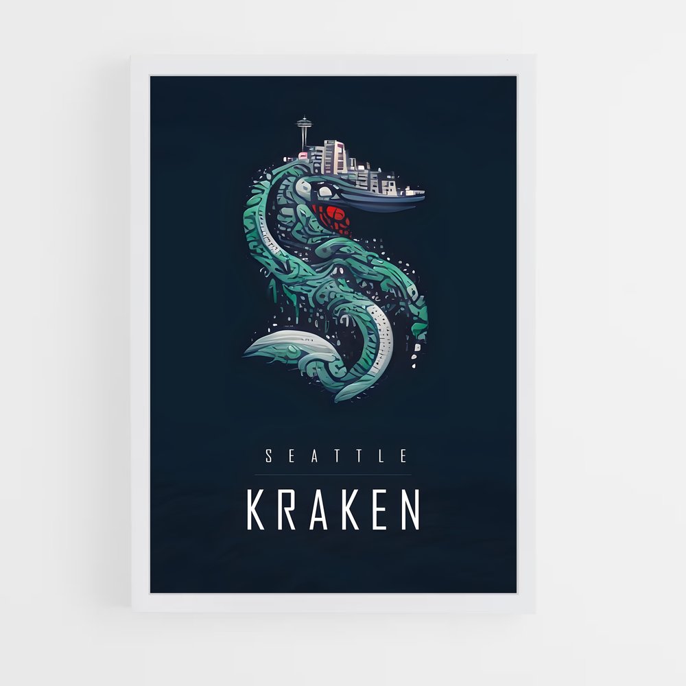 ap-seattle kraken-1 cadre Blanc
