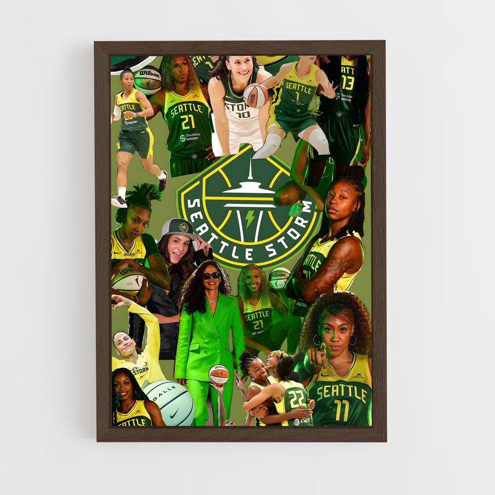 ap-seattle storm-1 cadre Bois foncé