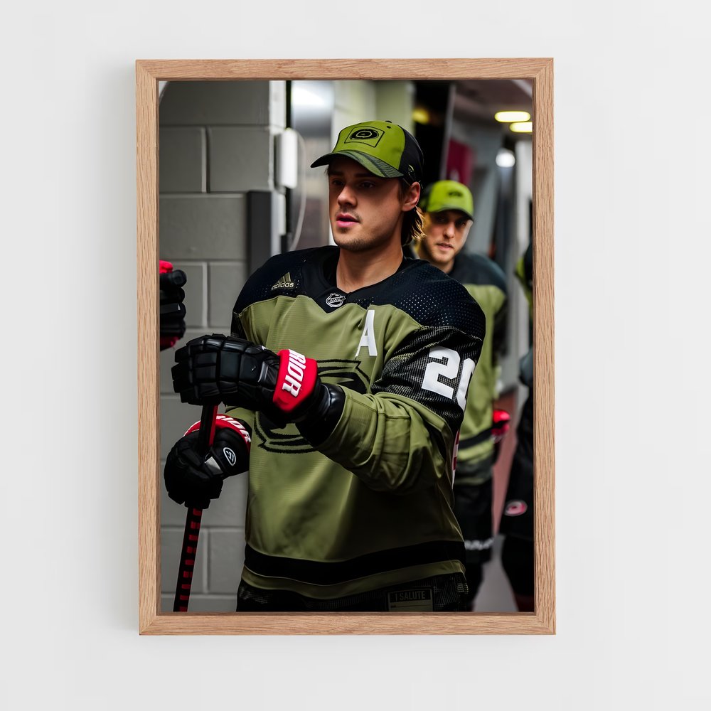 ap-sebastian aho-6 cadre Bois clair