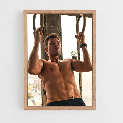 ap-sebastian stan-6 cadre Bois clair