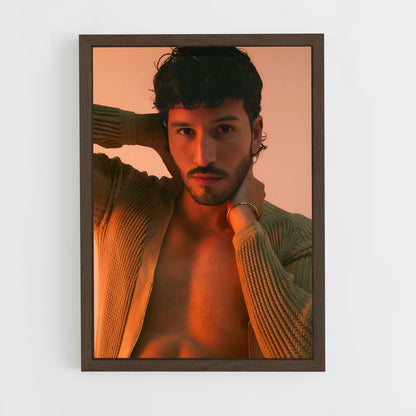 ap-sebastian yatra-1 cadre Bois foncé