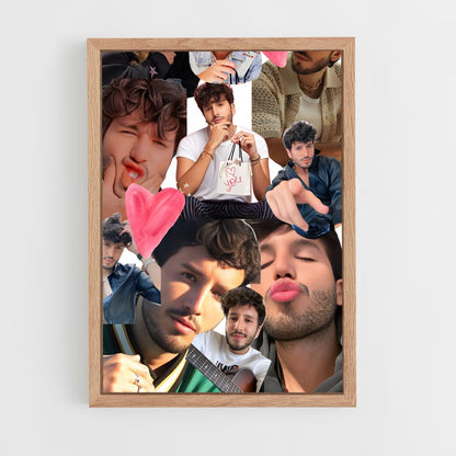 ap-sebastian yatra-2 cadre Bois clair