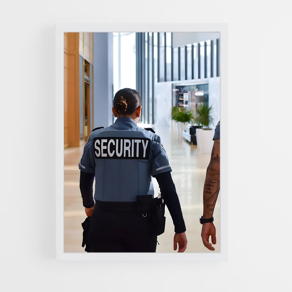 ap-security guard-3 cadre Blanc