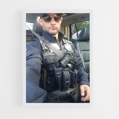 ap-security guard-8 cadre Blanc