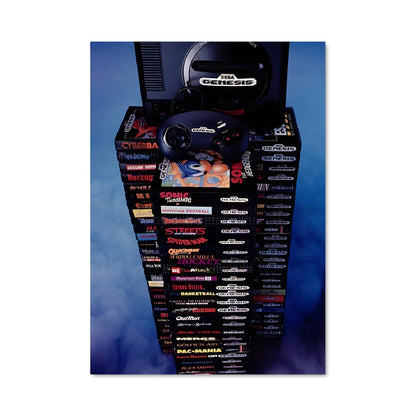 Poster Sega genesis 41279