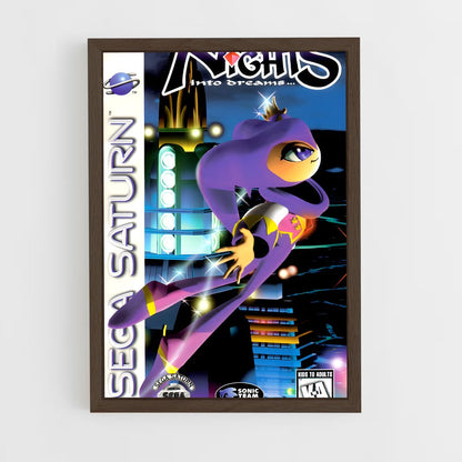 ap-sega saturn-1 cadre Bois foncé
