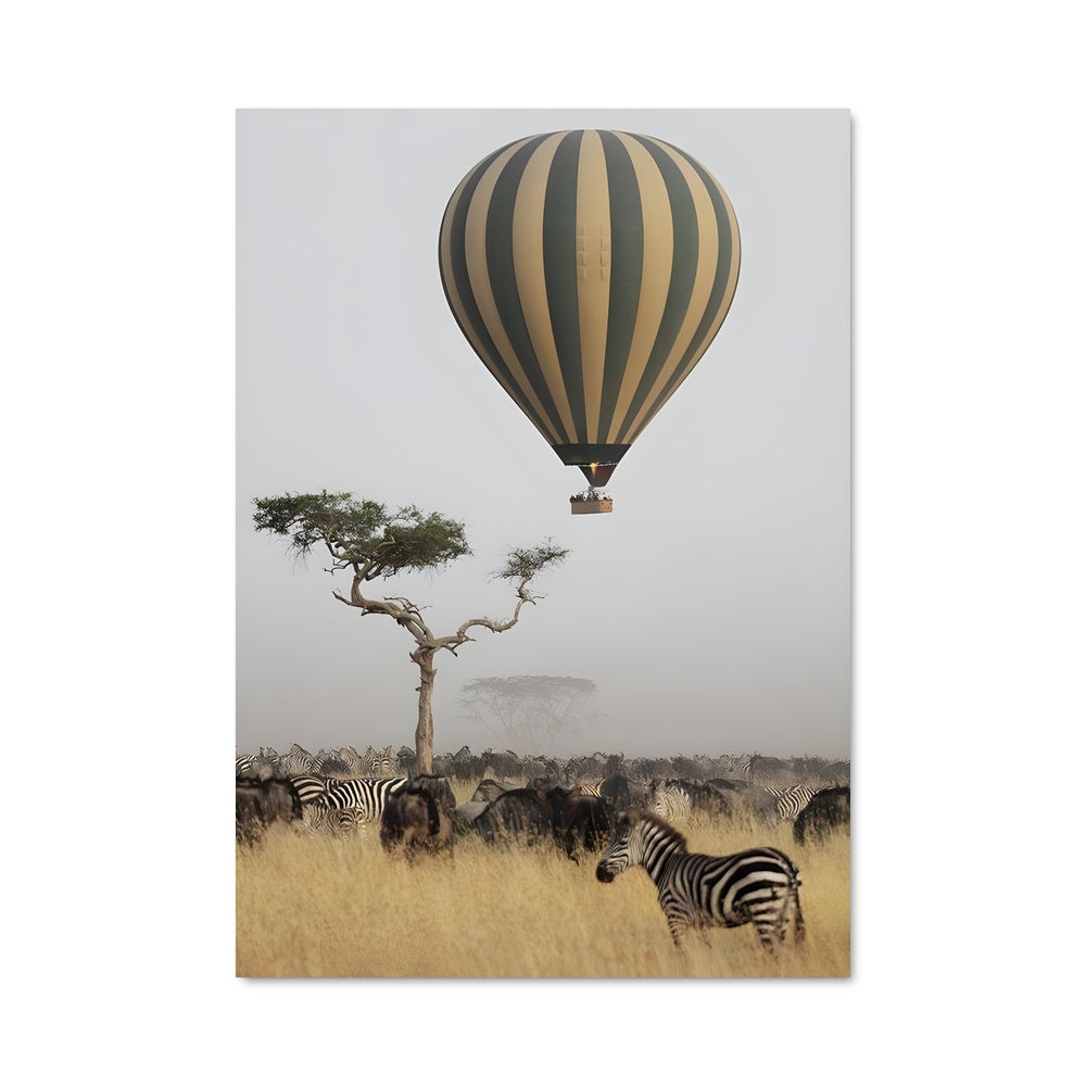 Poster Vol en Serengeti