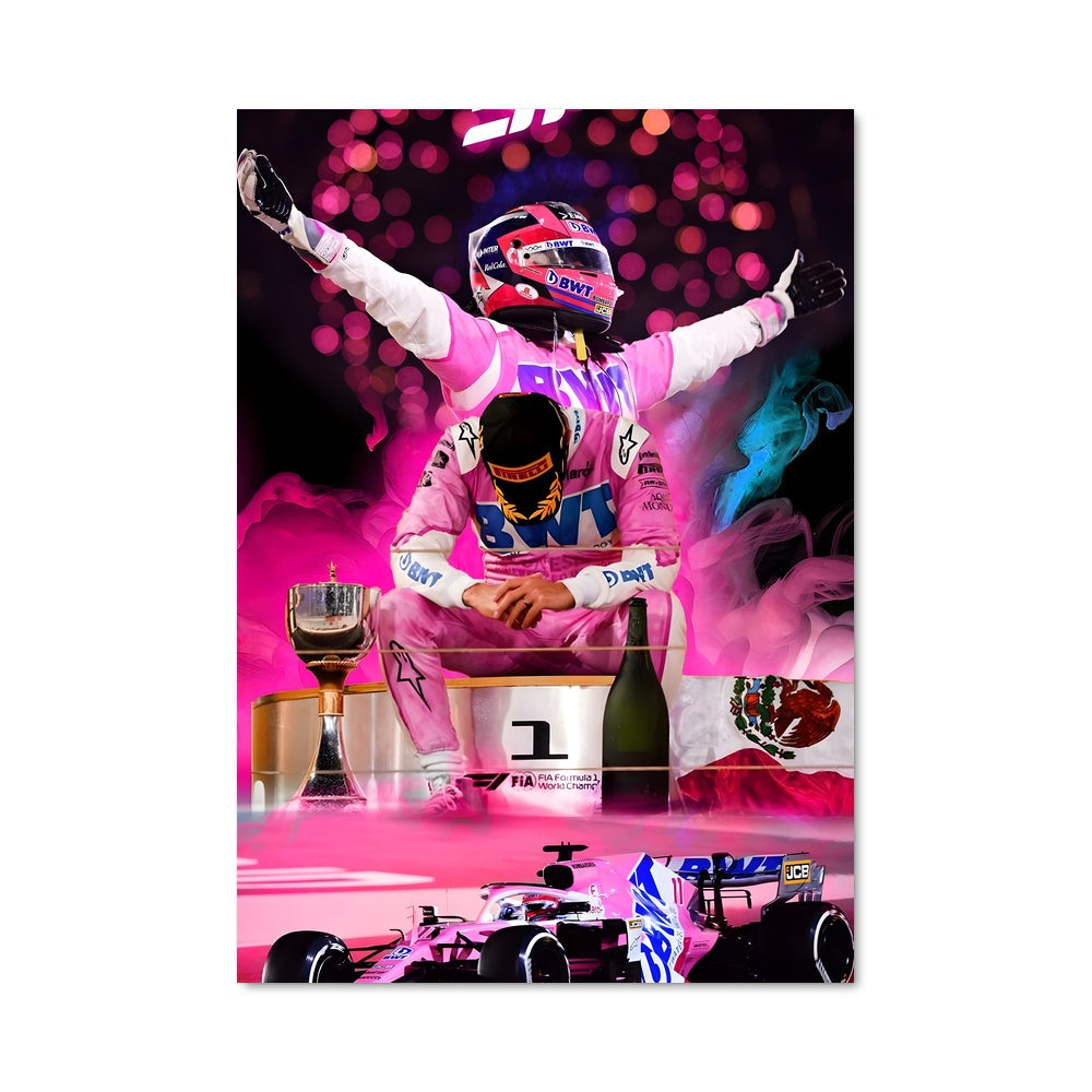 Poster Pink Racer