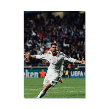 Poster Sergio en Blanc