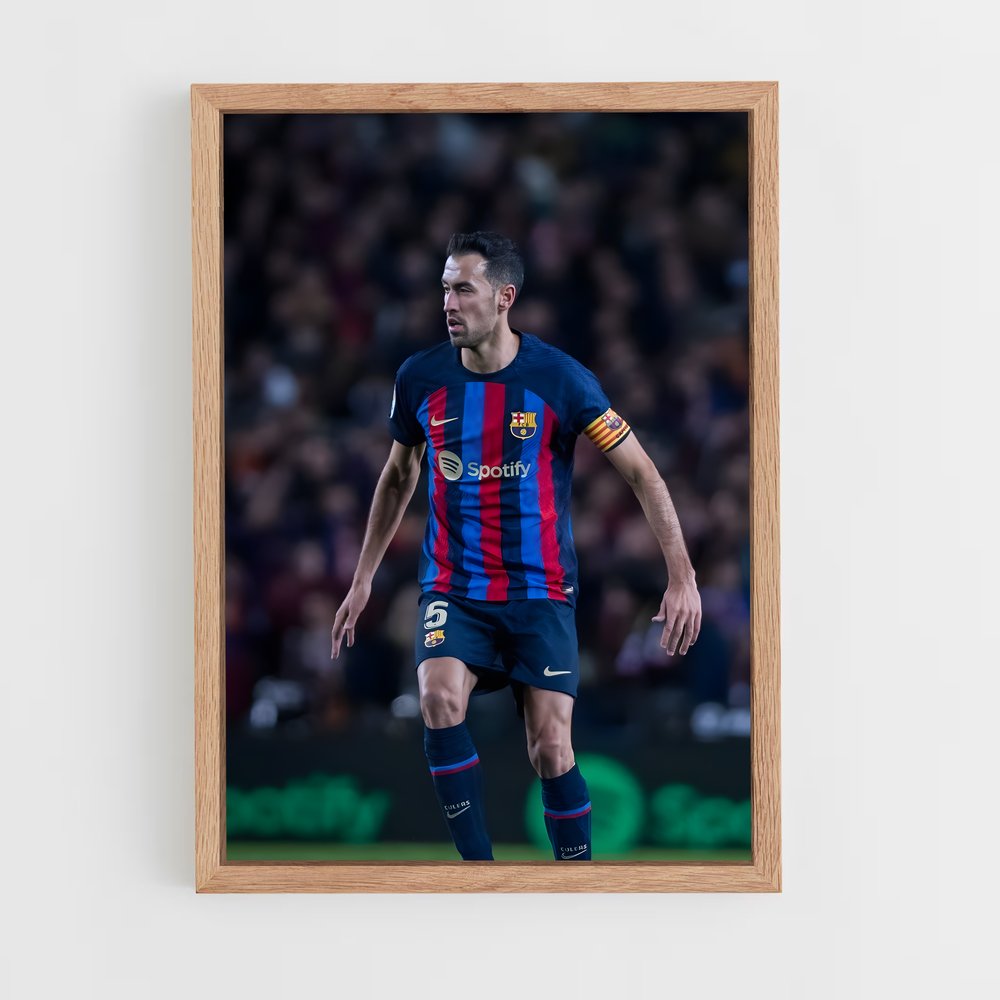 ap-sergio busquets-10 cadre Bois clair