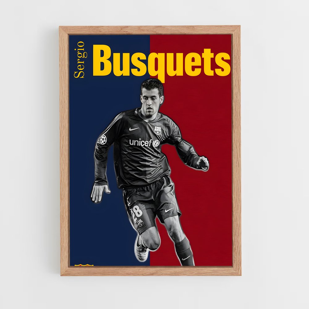 ap-sergio busquets-11 cadre Bois clair