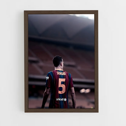 ap-sergio busquets-2 cadre Bois foncé