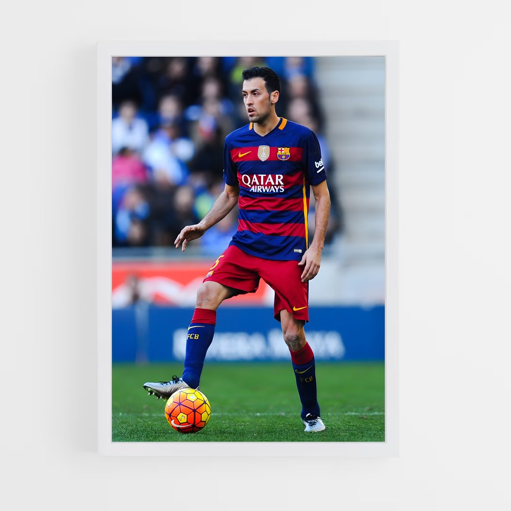 ap-sergio busquets-8 cadre Blanc