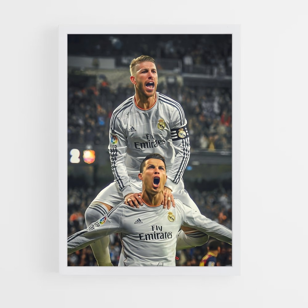 ap-sergio ramos-5 cadre Blanc