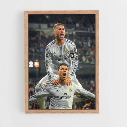 ap-sergio ramos-5 cadre Bois clair