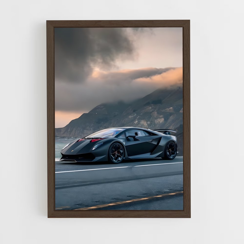 ap-sesto elemento-1 cadre Bois foncé