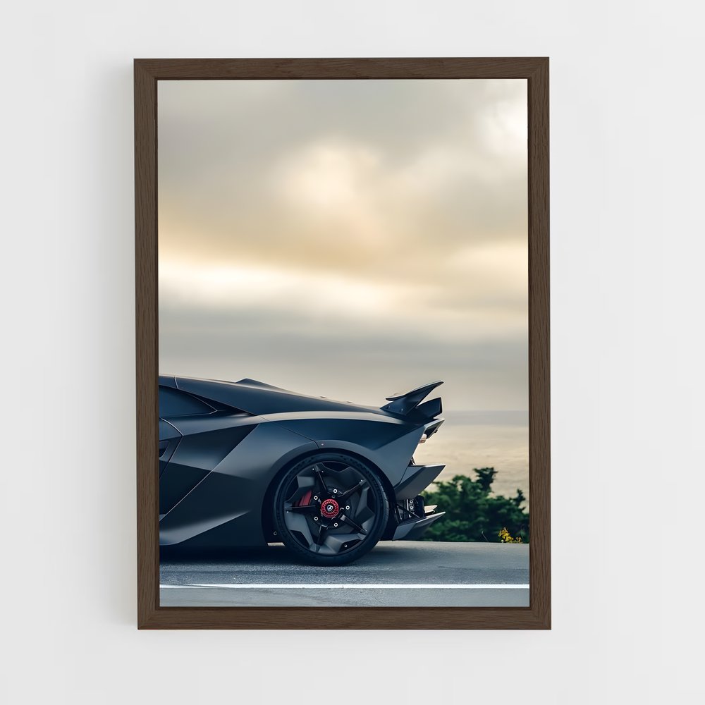 ap-sesto elemento-4 cadre Bois foncé