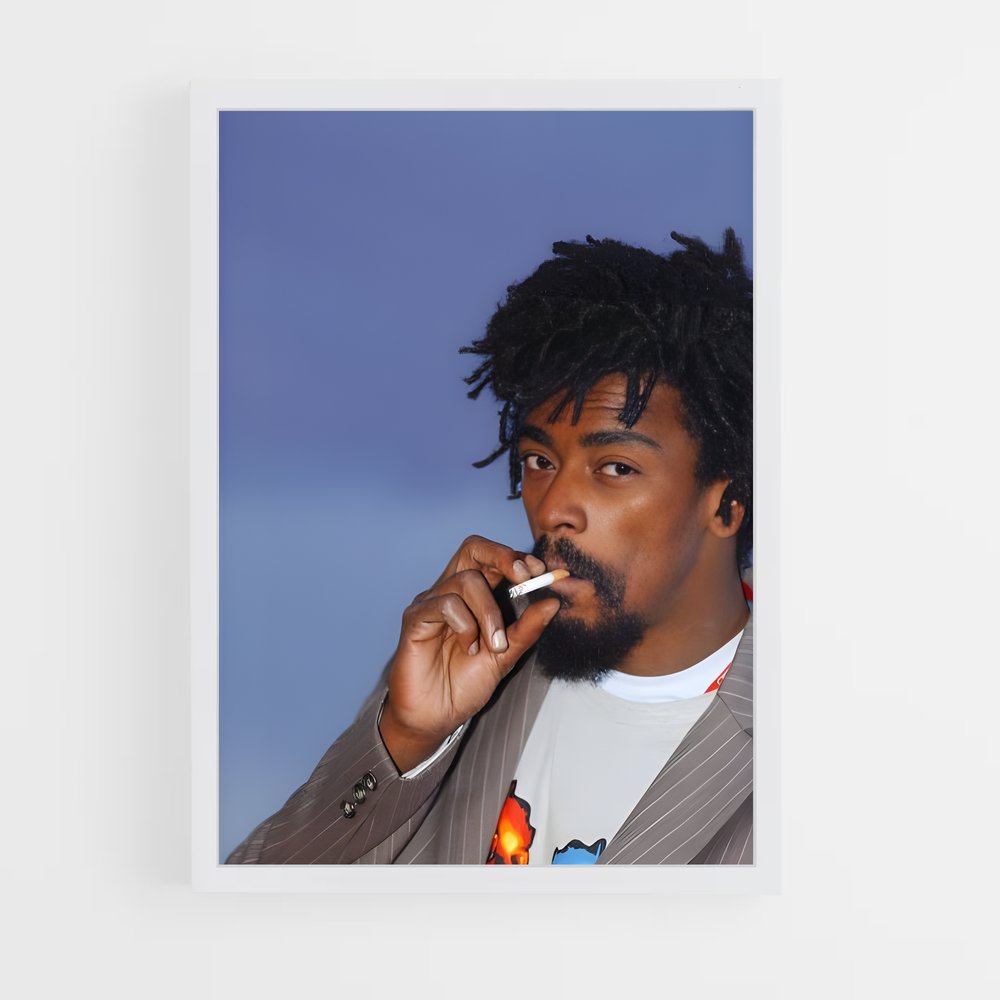 ap-seu jorge-3 cadre Blanc