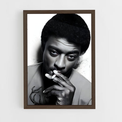 ap-seu jorge-4 cadre Bois foncé