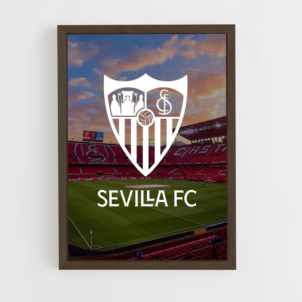 ap-sevilla fc-11 cadre Bois foncé