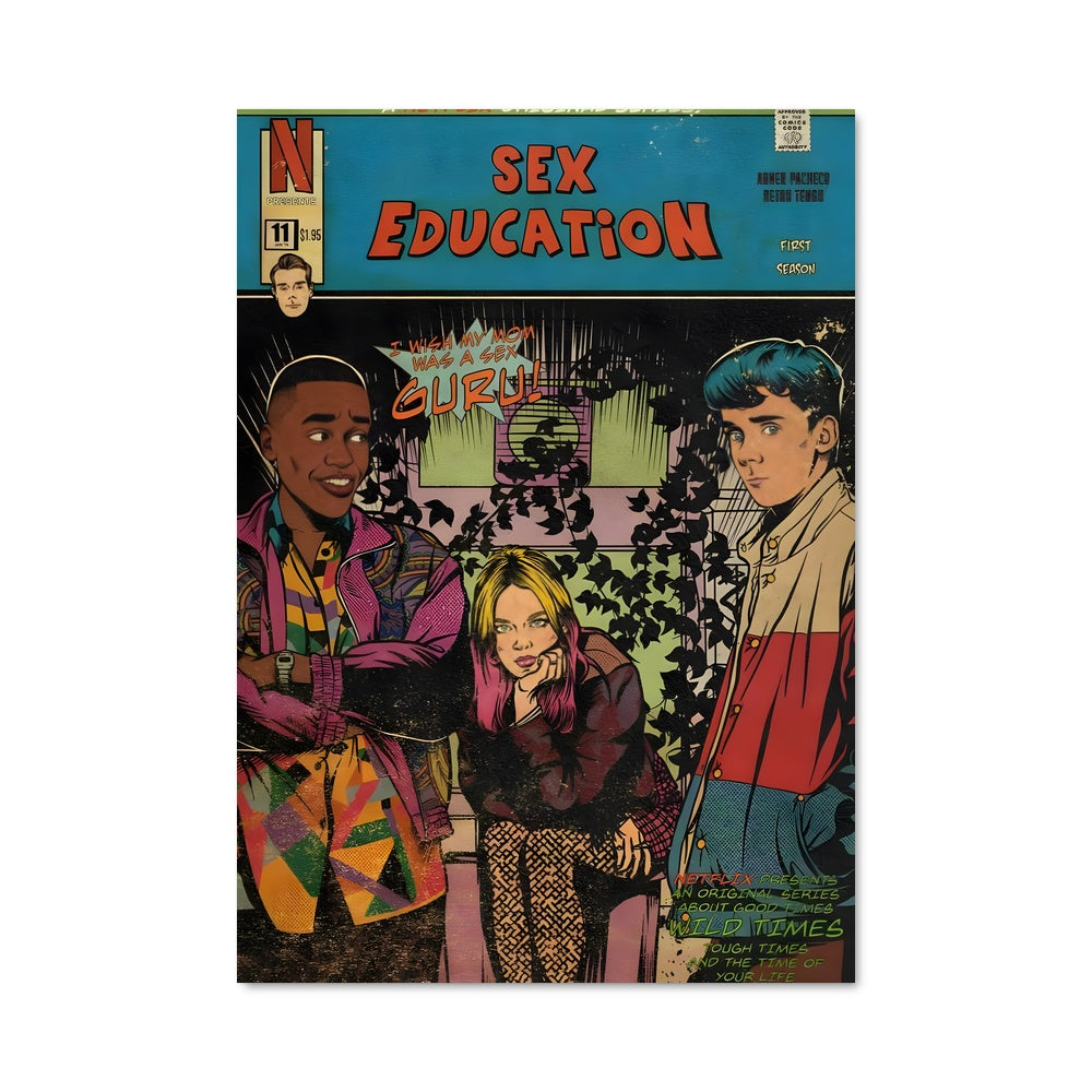 Poster Éducation Sensuelle