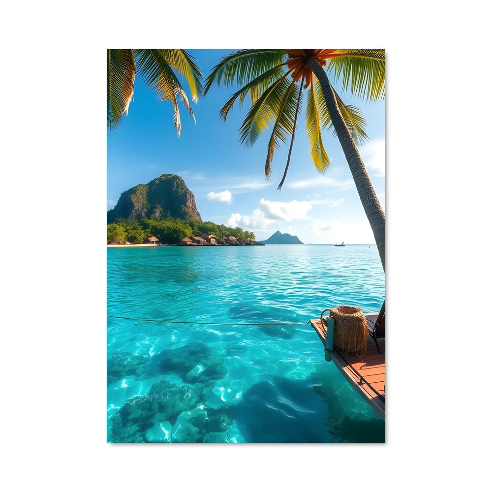 Poster Seychelles 87082