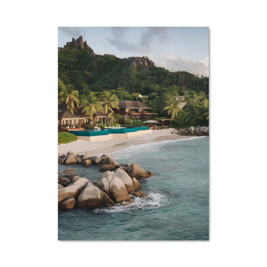 Poster Roche des Seychelles
