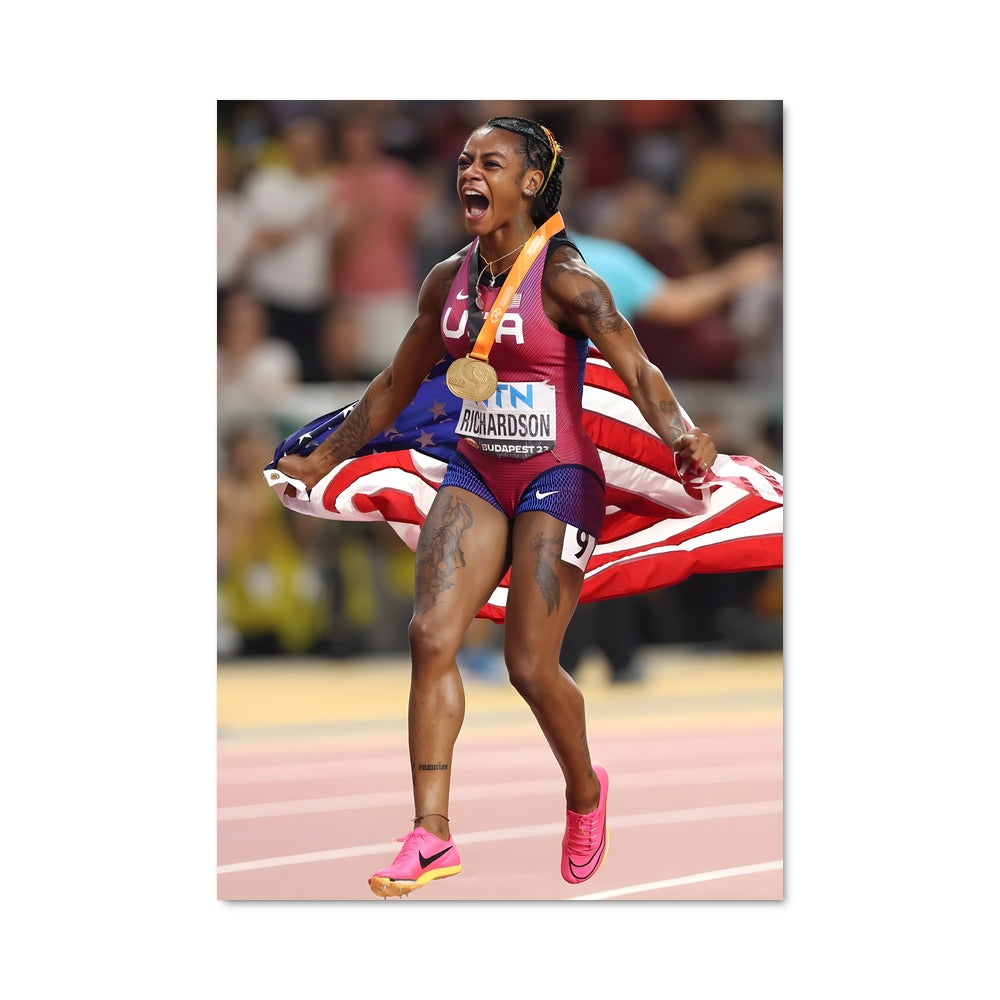 Poster Sha'carri richardson 64629