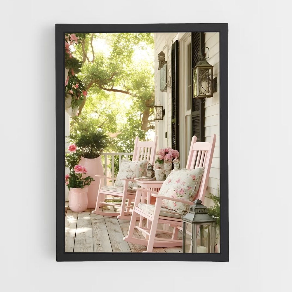 ap-shabby chic-8 cadre Noir