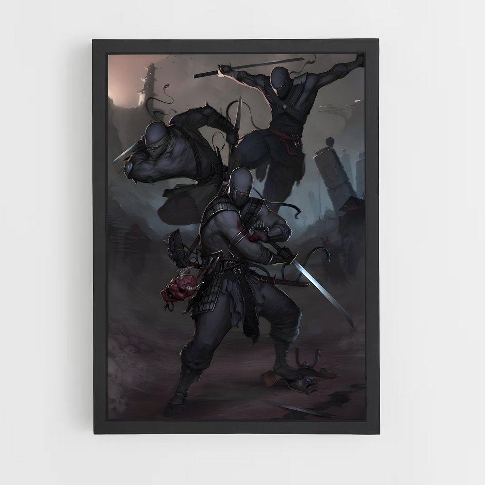 ap-shadow warrior-1 cadre Noir