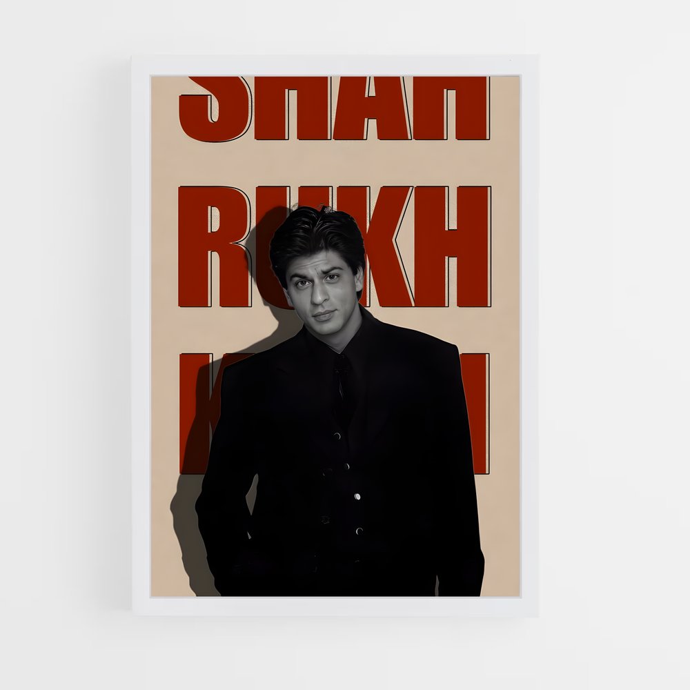 ap-shah rukh khan-2 cadre Blanc