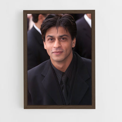 ap-shah rukh khan-7 cadre Bois foncé