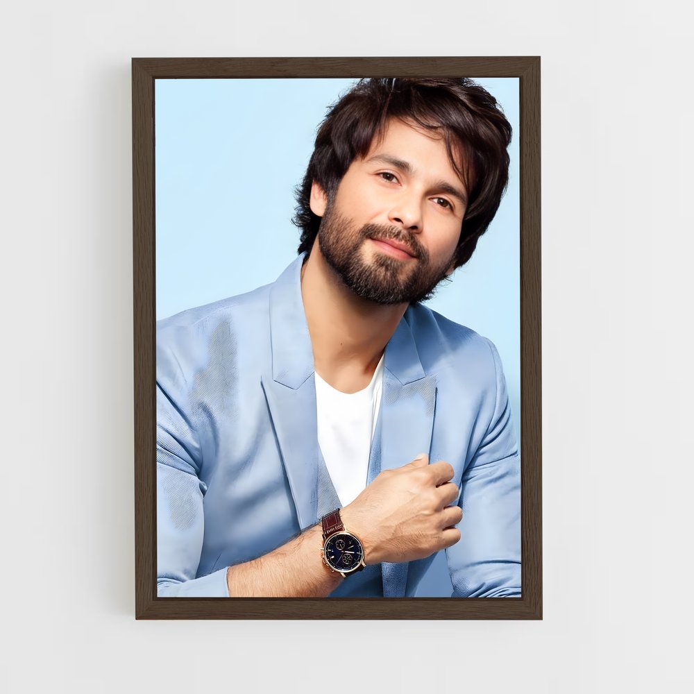 ap-shahid kapoor-11 cadre Bois foncé