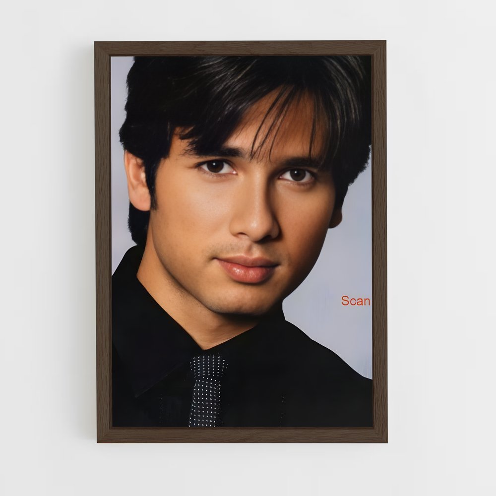 ap-shahid kapoor-9 cadre Bois foncé